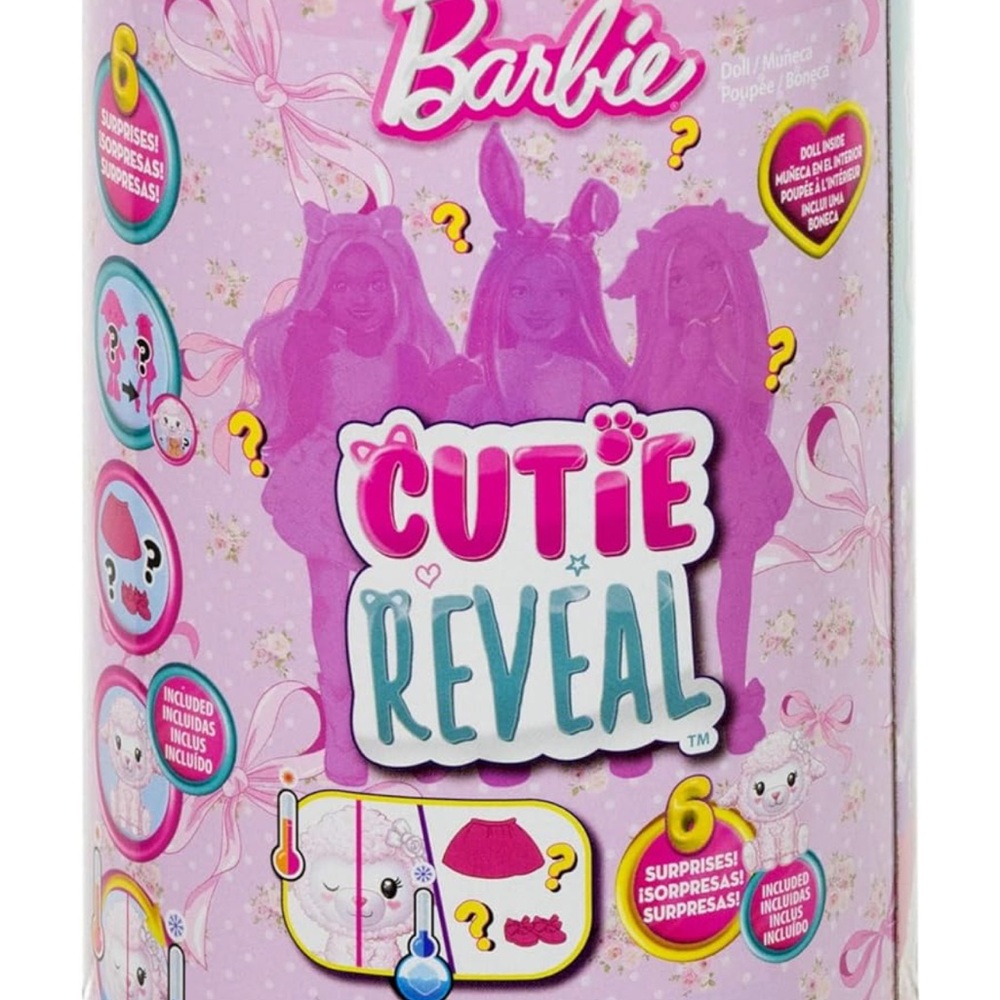 Easter Barbie Cutie Reveal Pink Surprise Set
